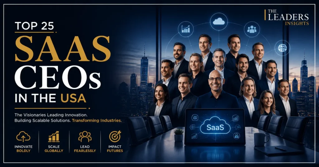 Top 25 SaaS CEOs in the USA