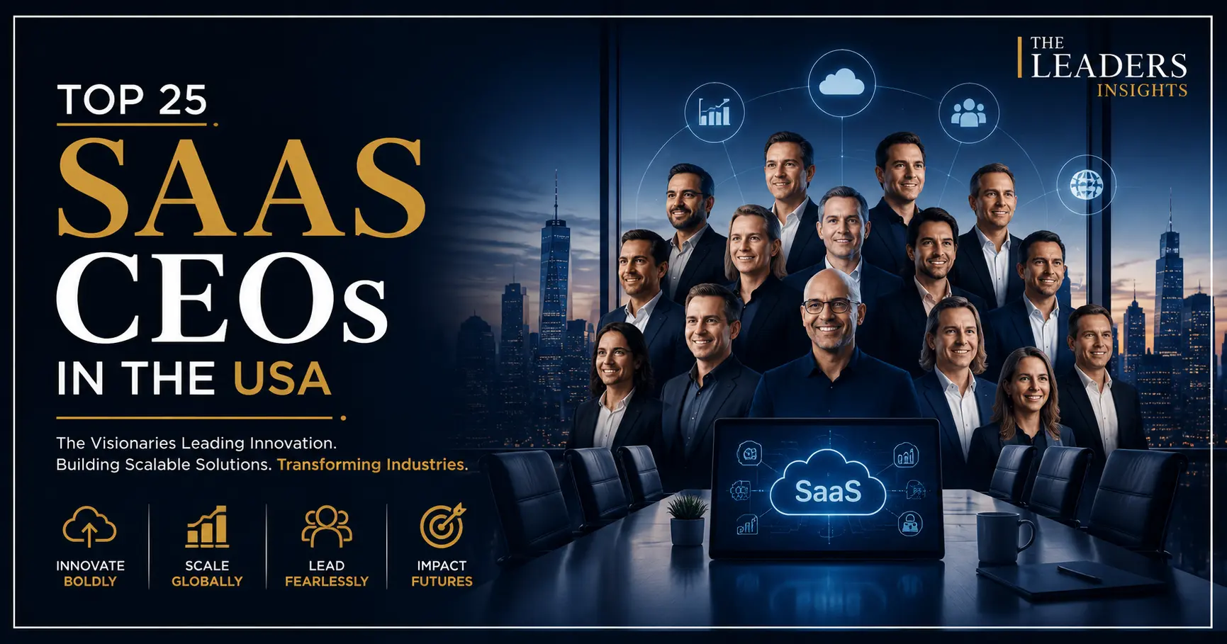 Top 25 SaaS CEOs in the USA