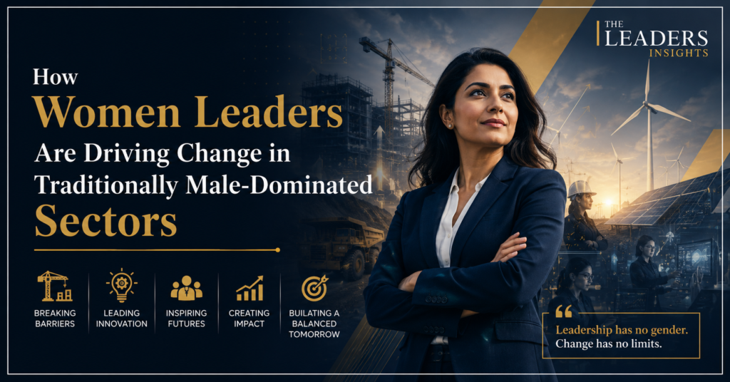 How Women Leaders Are Transforming Male-Dominated Industries in the U.S.