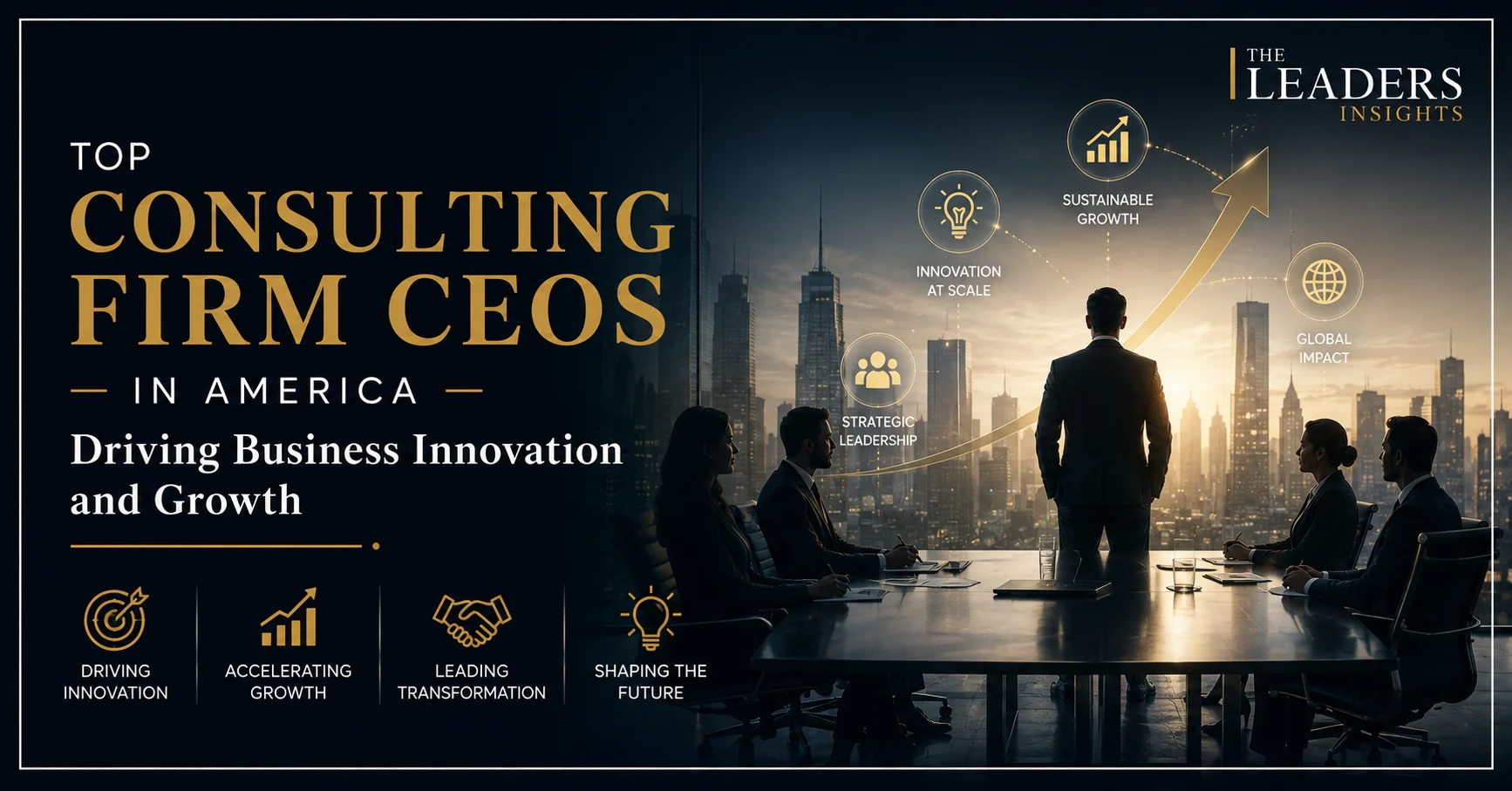Top Consulting Firm CEOs in America Driving Business Innovation and Growth