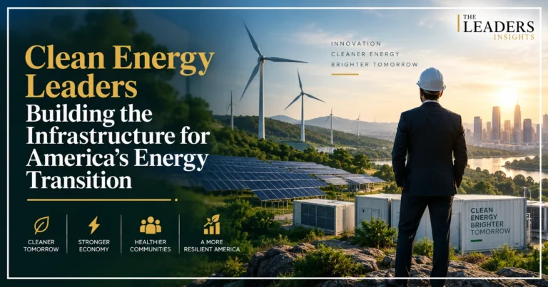 Clean Energy Leaders Building the Infrastructure for America’s Energy Transition