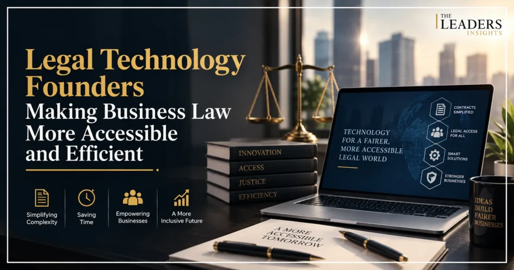 Legal Technology Founders Making Business Law More Accessible and Efficient